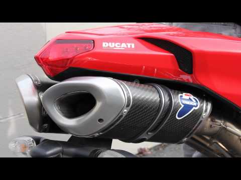 Termignoni exhaust system on DUCATI Superbike (5.1 Surround HD sound)