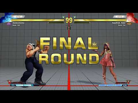 SFV~ Guile (Diago Umehara) vs. Menat (basilisk_time) HD