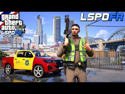 GTA V - LSPDFR มาเป็นตำรวจในเกม GTA V ตำรวจทางหลวง ใช้กล้องตรวจจับความเร็วรถ #419