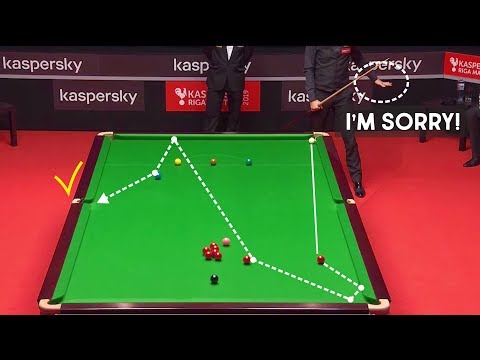 Snooker Flukes Compilation From The Riga Masters 2019