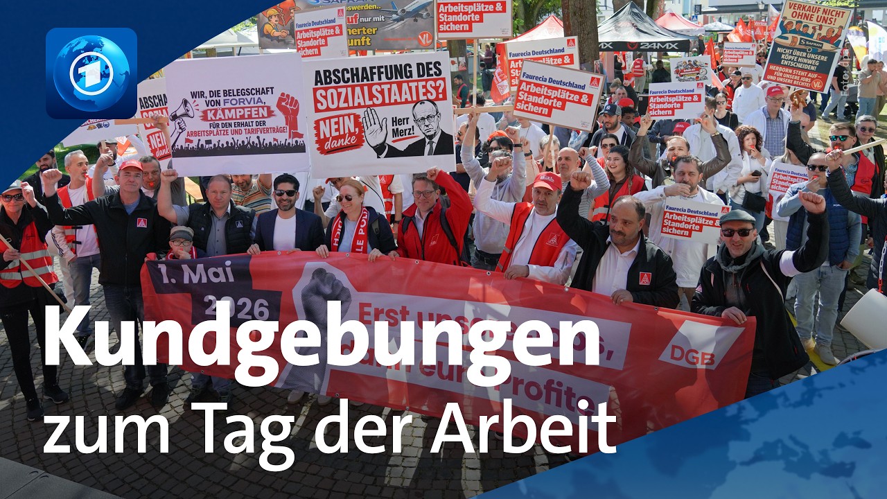 Tag der Arbeit: Gewerkschaften kritisieren Regierung