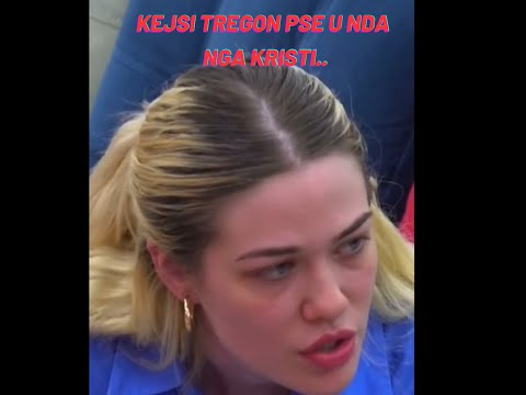 Kejsi shpjegon pse u nda nga Kristi... #bbvipalbania #luizejlli