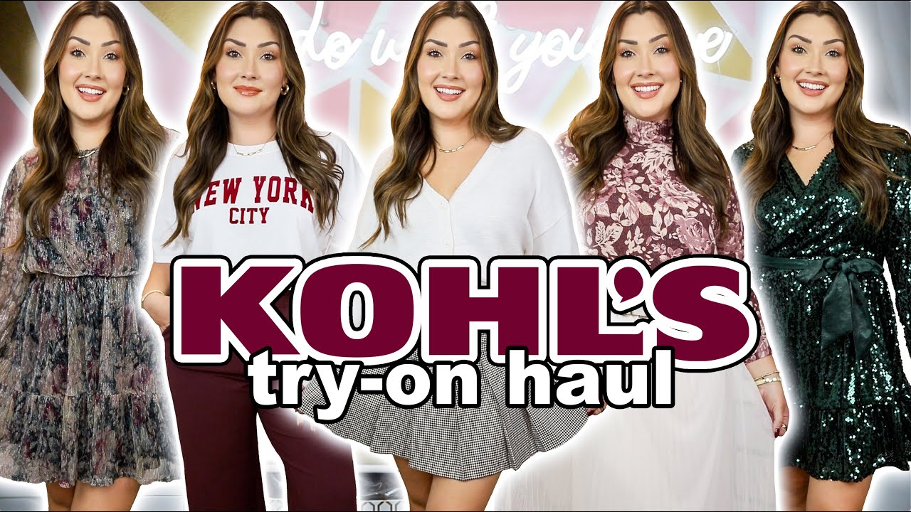 KOHL'S FALL CLOTHING HAUL 🤎🍁 AFFORDABLE FALL FASHION