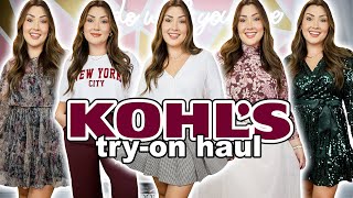 KOHL'S FALL CLOTHING HAUL 🤎🍁 AFFORDABLE FALL FASHION