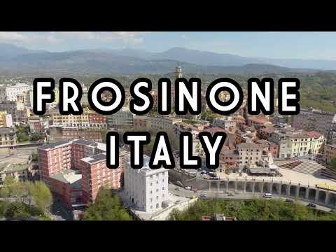 Frosinone by drone 🏘️ The Heart of Ciociaria | Aerial stock footage