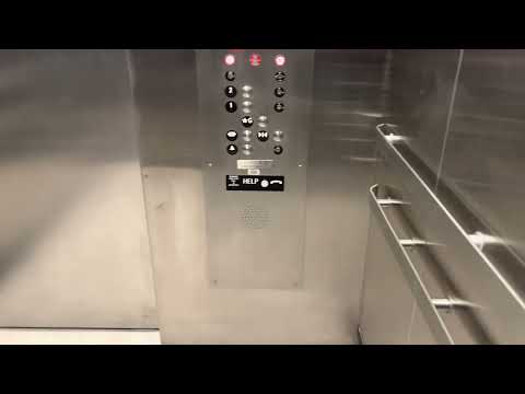 iPhone 13 Pro Max: EPIC MOTOR!!! ThyssenKrupp Hydraulic Elevator/Lift @ Bldg A PCC West Tucson AZ