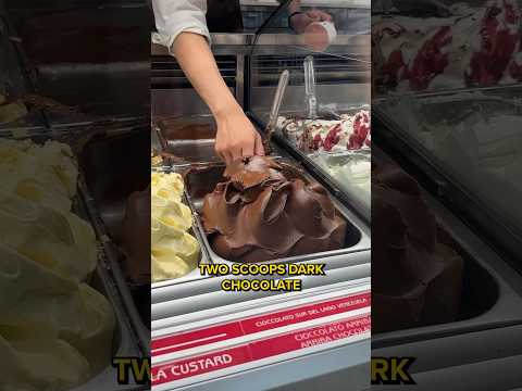I Flew Across The World To Order Italian Ice Cream!🍨