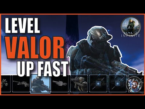 How to Level UP FAST in Halo Infinite! Get Valor!