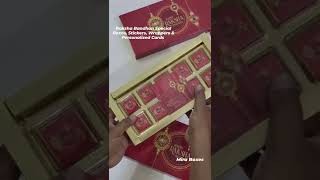 Raksha Bandhan Special Chocolate Boxes,Stickers, Wrappers & Greeting Card. #rakshabandhan #miraboxes