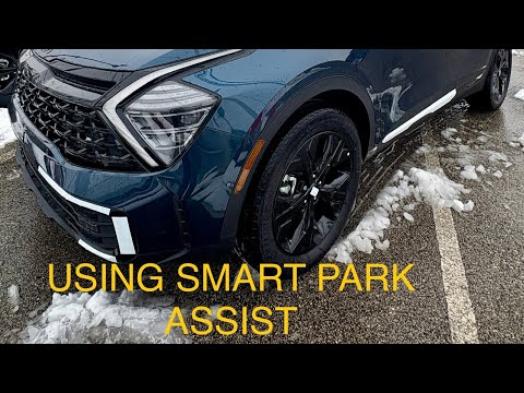 How to: USE SMART PARK ASSIST ON 2025 KIA SPORTAGE PHEV SX PRESTIGE