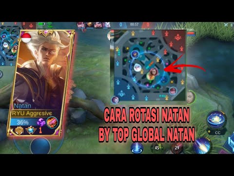 CARA ROTASI NATAN JUNGLER DARI EARLY - LATE GAME BY TOP GLOBAL NATAN | AGGRESIVE | MOBILE LEGENDS