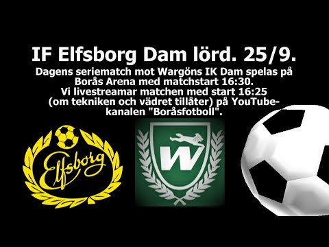 IF Elfsborg Dam - Wargöns IK Dam