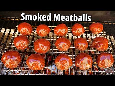 BBQ Smoked Meatball Recipe – Juicy, Saucy & Perfect for Subs!
