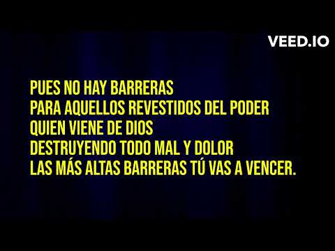 No hay barreras (Álvaro tito)