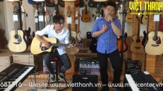 Video thumbnail for Fender CD-100CE   I Want to hold your hand by Viet Thanh Music