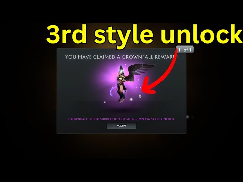 How to unlock 3rd style for Vengeful Spirit Arcana (Ressurection of Shen Queen Imperia) - Dota 2