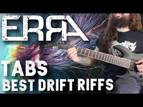 ERRA | Best Drift riffs with Tabs and Backing track