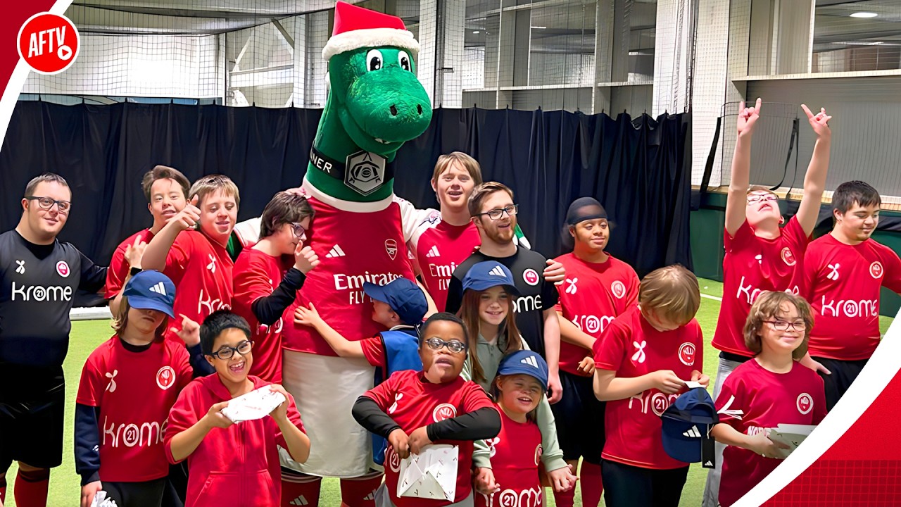 Football, Community & Arsenal! | Krome21 x AFTV | World Down Syndrome Day Special