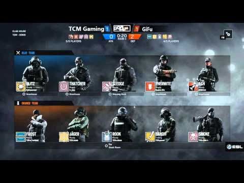 ESL EU Go4R6 (PC) #7 GRAND FINAL TCM Gaming vs GiFu 4/4