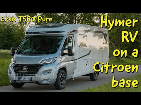 Hymer motorhome on a Citroen chassis : Exsis T580 Pure
