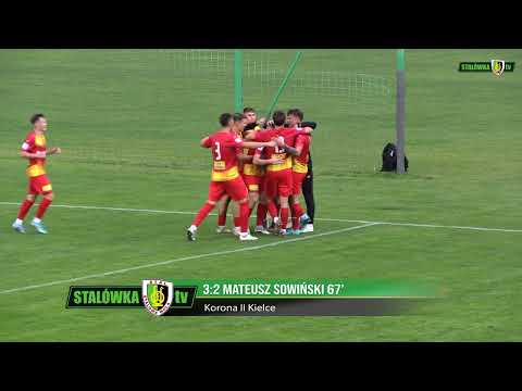 7.kolejka.Korona II Kielce - Stal Stalowa Wola 5:3 (1:2)