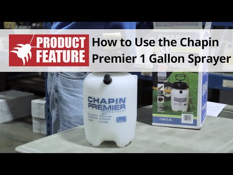  Chapin Premier 1 Gallon Sprayer Video 