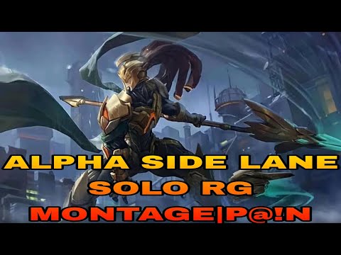 ALPHA SIDE LANE SOLO RG MONTAGE|P@!N