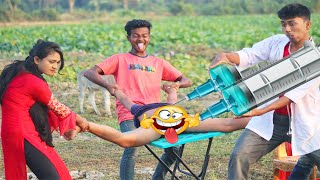 Whatsapp funny videos 😂😁 Verry Injection Comedy Video Stupid Boys_Doctor Funny videos 2020 EP-124