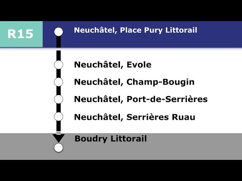 annonces TransN » R15 Neuchâtel, Place Pury Littorail — Bourdry Littorail | SLBahnen