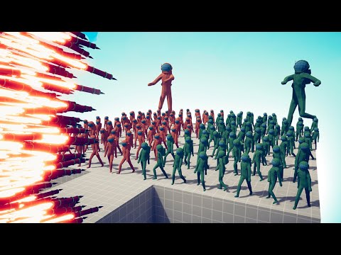 100x AMONG US + GIANTS vs EVERY GOD - TABS | Totally Accurate Battle Simulator