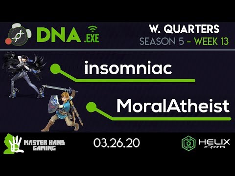 DNA.EXE S5:W13 - insomniac (Bayonett) Vs. MoralAtheist (Link) - W Quarterfinals