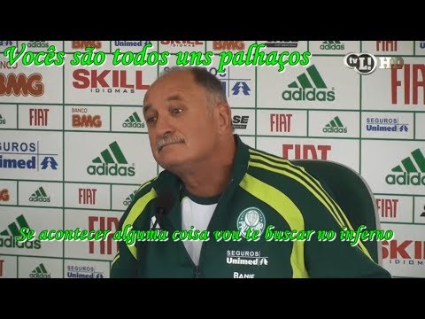 Felipão - The best kicks to journalists
