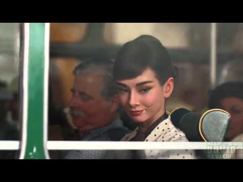 Artistic New Audrey Hepburn Galaxy Chocolate Commercial