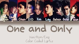 EXO - One And Only (유리어항) [HAN|ROM|ENG Color Coded Lyrics]