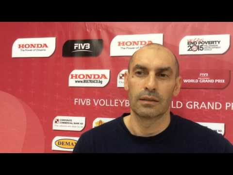 Carlo Parisi, coach of Czech Republic, gives his opinion about Group 3 Finals