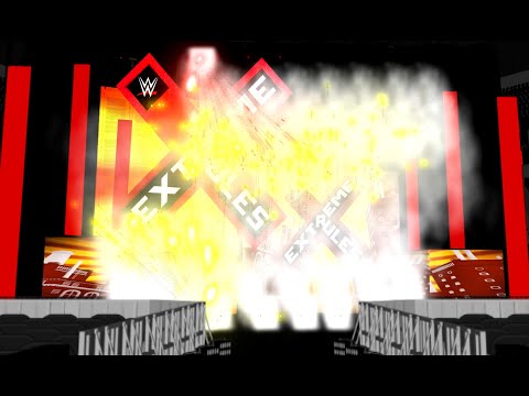WWE Extreme Rules 2014 Opening Pyro Replication  (WWE 2010s Pyro Flashback S01Ep53)