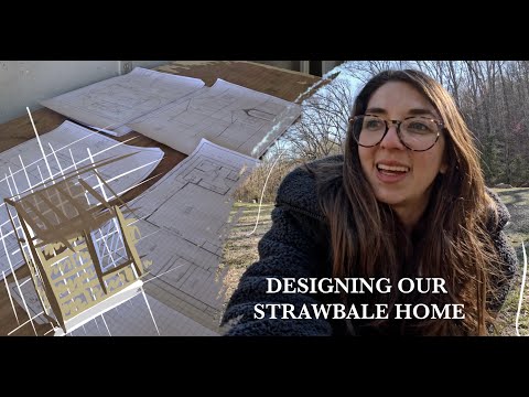 Designing the Floorplan of our Straw Bale Home! - Converting our Detached Garage into our Home