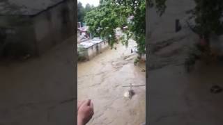 Cientos de Desplazados por Inundaciones en Santiago 2016