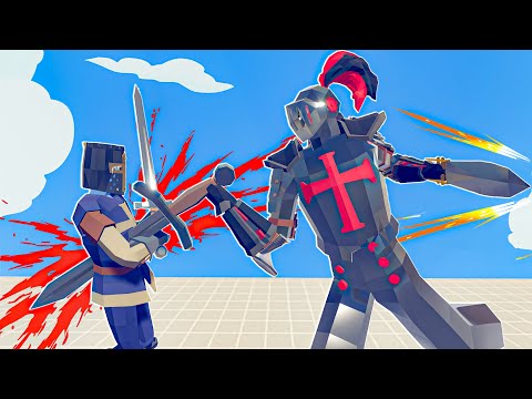 MEDIEVAL KNIGHT vs EVERY UNIT | Totally Accurate Battle Simulator-TABS