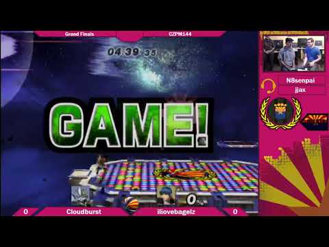 CZPM144 Grand Finals: Cloudburst (Wolf) vs ilovebagelz (Falco/Fox/Marth/Mario/Olimar