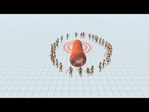 50x ARCHERS vs EVERY GIANT UNIT  - Animal Revolt Battle Simulator