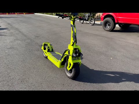 INSANE $10,000 Electric Scooter 80mph! Reaction Weped Sonic x