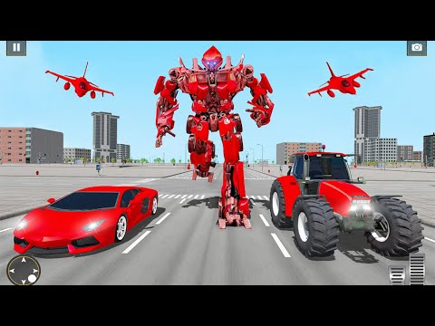 Police Robot Car Game: Transform Drone Robot Games video | Robot 2021 gameplay | new robot gameplay