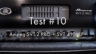 Video thumbnail for Ampeg SVT-2 PRO + SVT 410HLF - Test #10 by Francesco Alga Zucchi