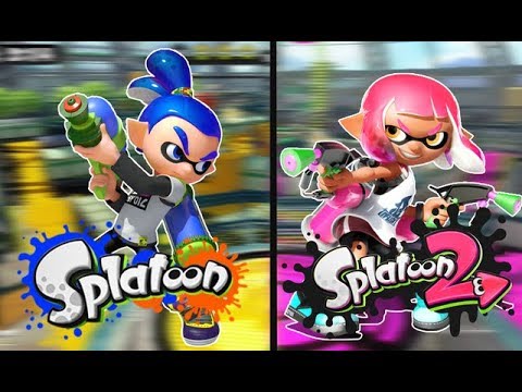 Kelp Dome: Splatoon 2 vs. Splatoon 1 // Graphics Comparison