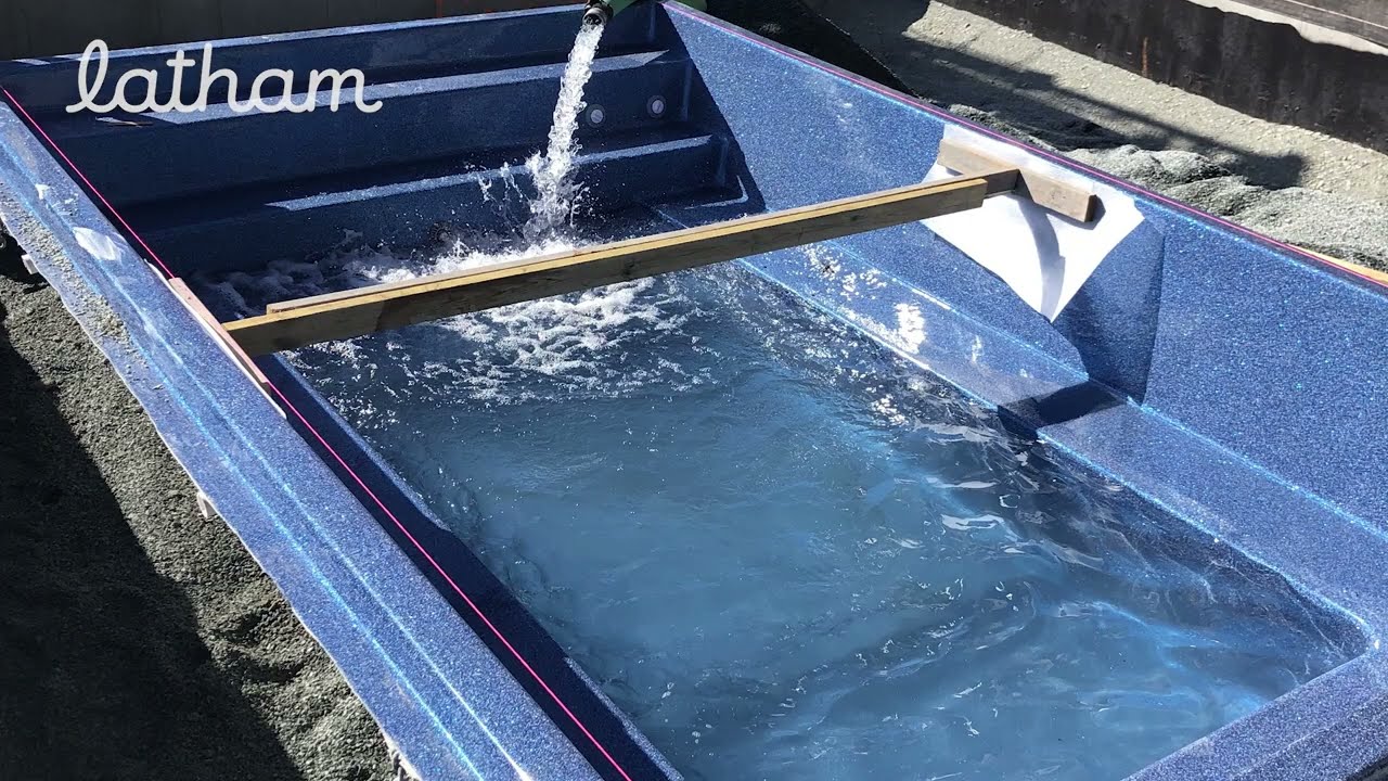 Properly filling and backfilling the pool
