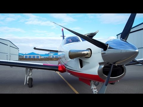 PPL / IFR Turboprop Flying - TBM850 - Turbine engine start - ATC audio + Ferrari :)
