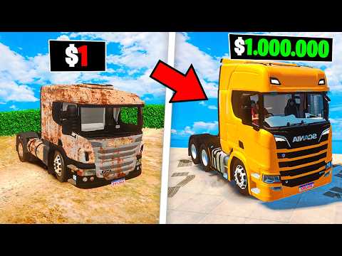 Upgrade your $1 truck to a $1,000,000 truck in GTA 5!