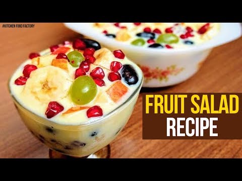 , title : 'Fruit Salad Recipe | How To Make Fresh Fruit Salad with Creamy Custard | Summer Special Recipes'
