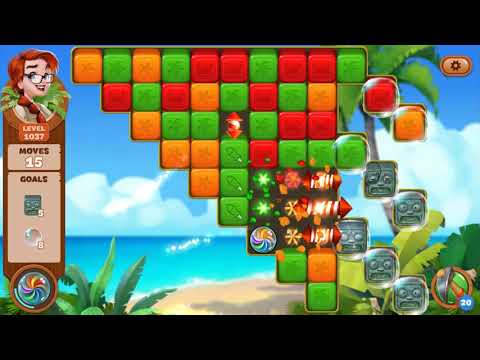 Lost Island Blast Adventure Level 1037 NO BOOSTERS - A S GAMING